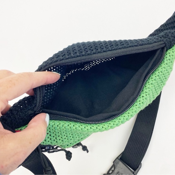 Supreme Authentic Rasta Belt Bag Fanny Pack Red Yellow Green Black Cotton - Picture 8 of 13